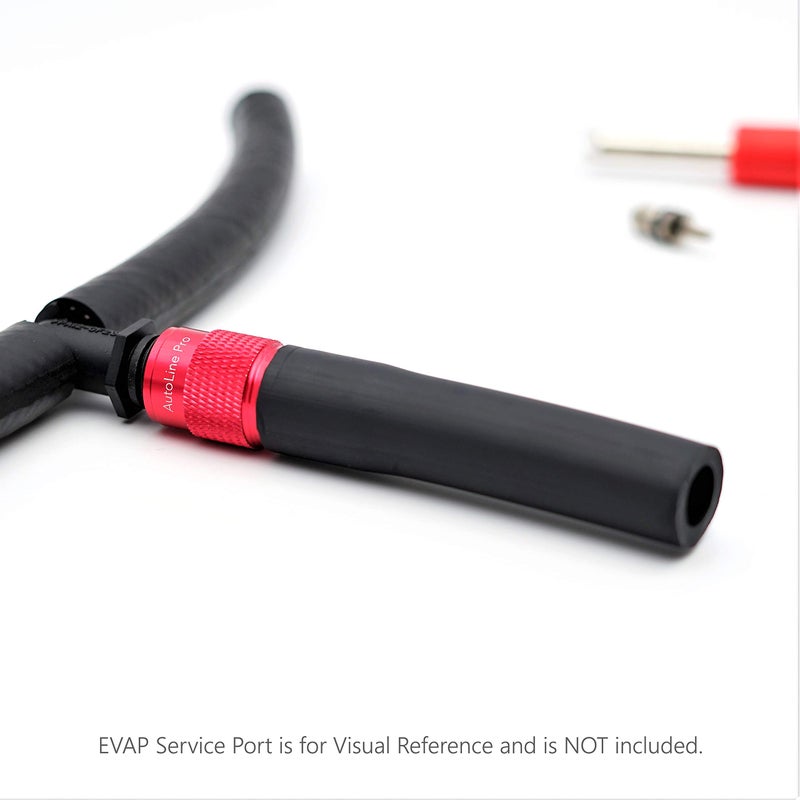AutoLine Pro EVAP Service Port Adapter | Superior Adaptor Connector Kit w/Valve Removal Tool for Smoke Leak Tester | Ultra-Durable - Image 4